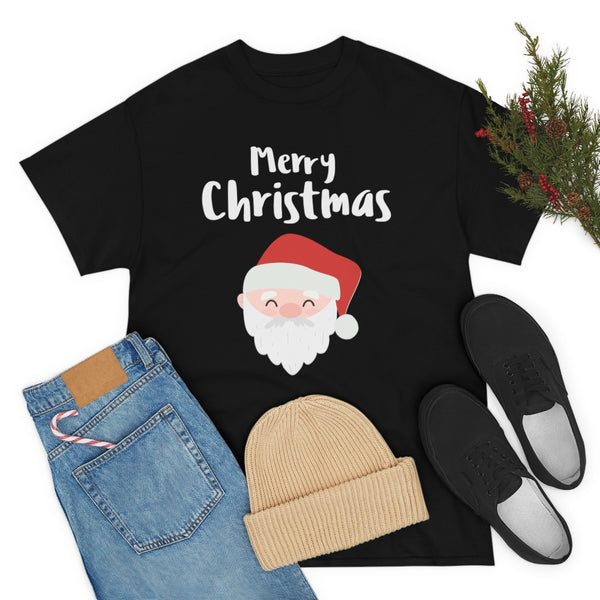 Funny Santa Claus Big and Tall Christmas Shirts for Men Plus Size Christmas Clothes for Men Plus Size