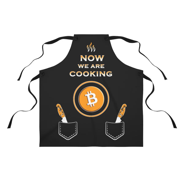 Bitcoin Apron for Women Cryptocurrency Apron Kitchen Aprons for Women Chef Apron Funny Crypto Bitcoin Gifts