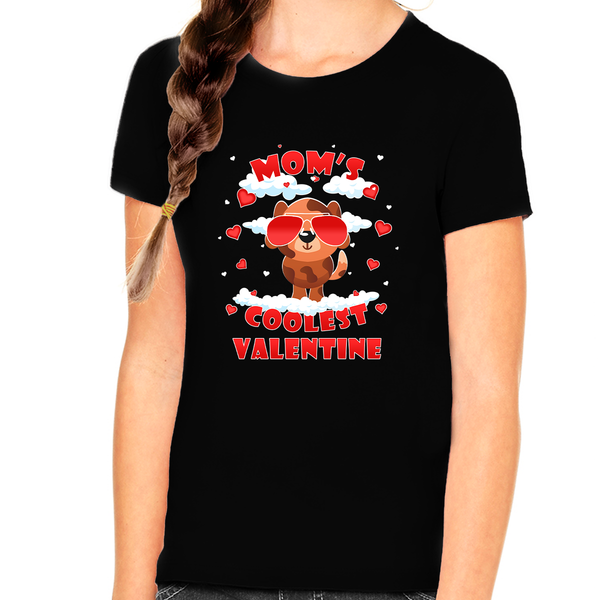 Girls Valentines Day Shirt Valentine Graphic Tees for Girls Shirt Cool Valentines Day Gifts for Kids