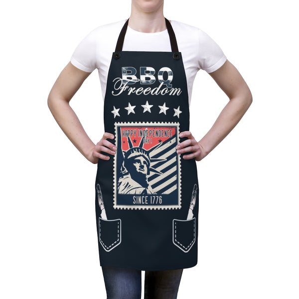 4th of July BBQ Aprons for Men & Women American Liberty BBQ Apron Grilling Gifts for Men USA Chef Apron