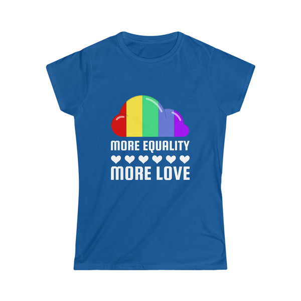 LGBT More Equality More Love LGBTQ Lesbian Gay Transgender Women Tops