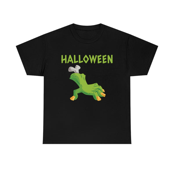 Green Hand Halloween Tshirts Women Plus Size 1X 2X 3X 4X 5X Funny Hand Plus Size Halloween Costumes for Women