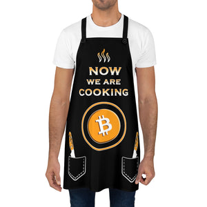 Bitcoin Apron for Men Cryptocurrency Apron BBQ Aprons for Men Chef Apron Funny Crypto Bitcoin Gifts