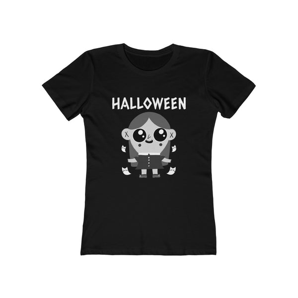 Black and White Halloween TShirts Women Girl Halloween Shirts for Women Halloween Clothes for Women