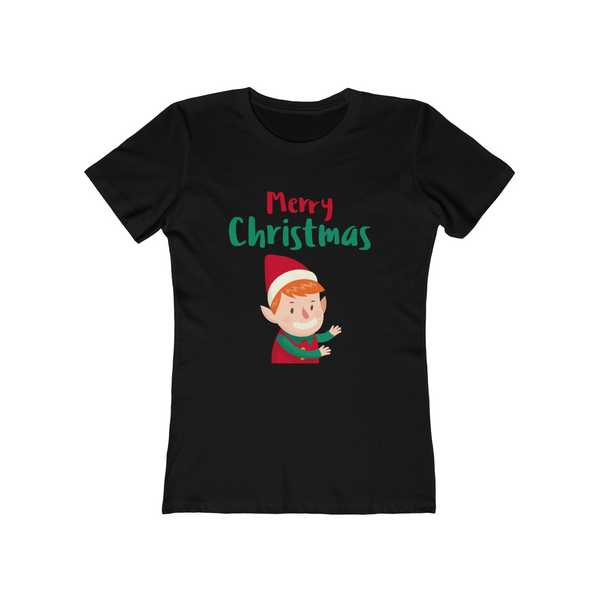 Funny Elf Cute Christmas Pajamas for Women Christmas T-Shirts Funny Womens Christmas Shirt Christmas Gifts