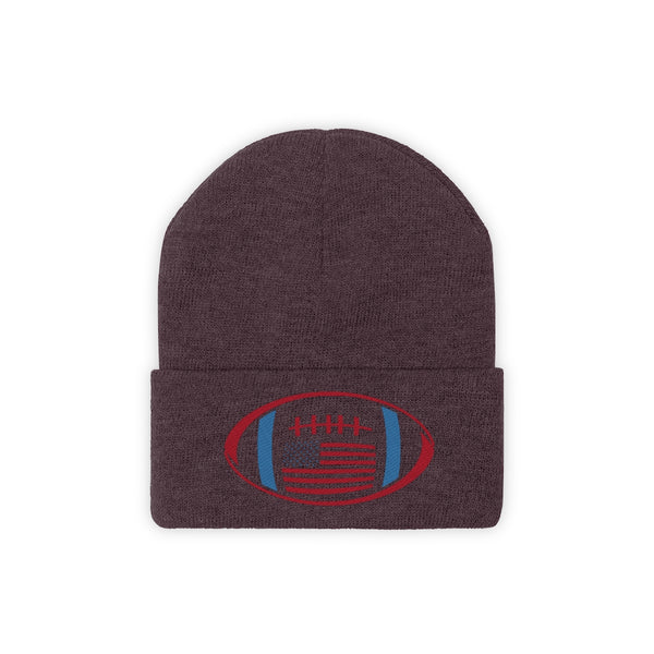 Football Winter Hats for Boys Patriotic USA Football Gifts Warm Football Beanie Football Christmas Gifts