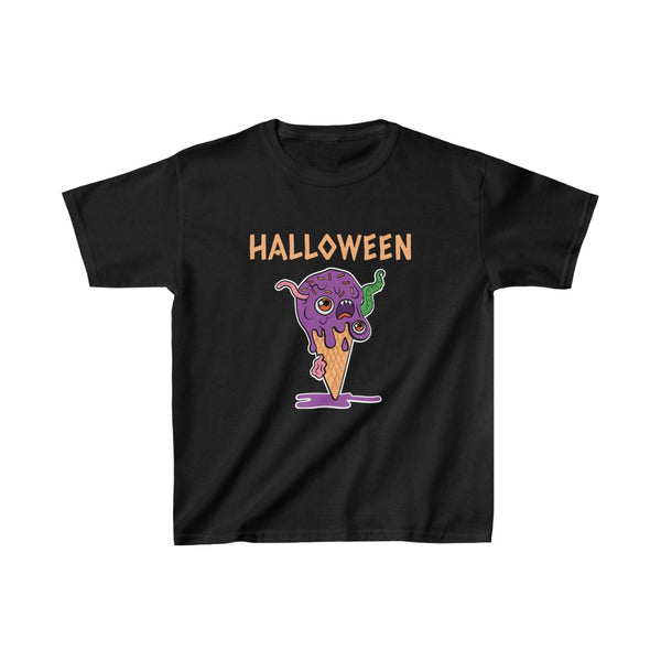 Mad Ice Cream Boys Halloween Shirt Spooky Food Halloween Shirts for Boys Halloween Shirts for Kids