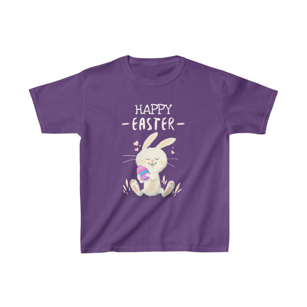 Purple Boys Easter Shirt Easter Shirts Funny Bunny Shirt Easter Shirts for Boys
