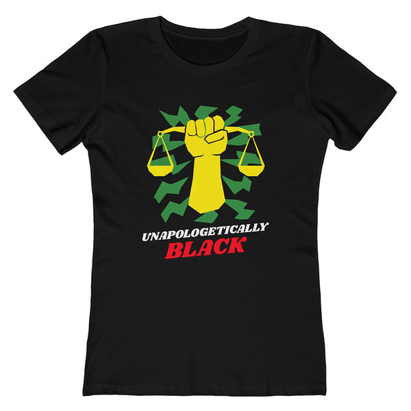 Black History T-shirt for Women Freedom Day Womens Black Pride Tee