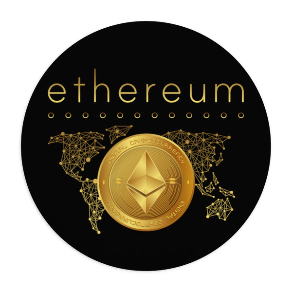Ethereum Mouse Pad Crypto Mouse Pads Cryptocurrency Ethereum Logo Gift ETH Shield Ethereum Merch
