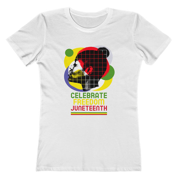 Juneteenth Black History T-shirt for Women Freedom Day Womens Black Pride Tee