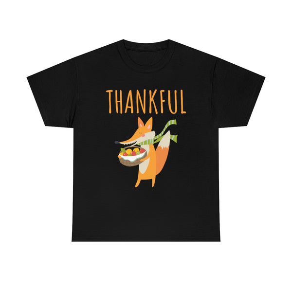 Big and Tall Fox Thanksgiving Shirts for Men XL 2XL 3XL 4XL 5XL Thanksgiving Gifts Fall Tshirts for Men