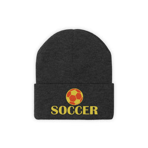 Soccer Beanie Winter Hats for Boys Cool Soccer Gifts Soccer Mom Hat Soccer Gear Soccer Christmas Gifts