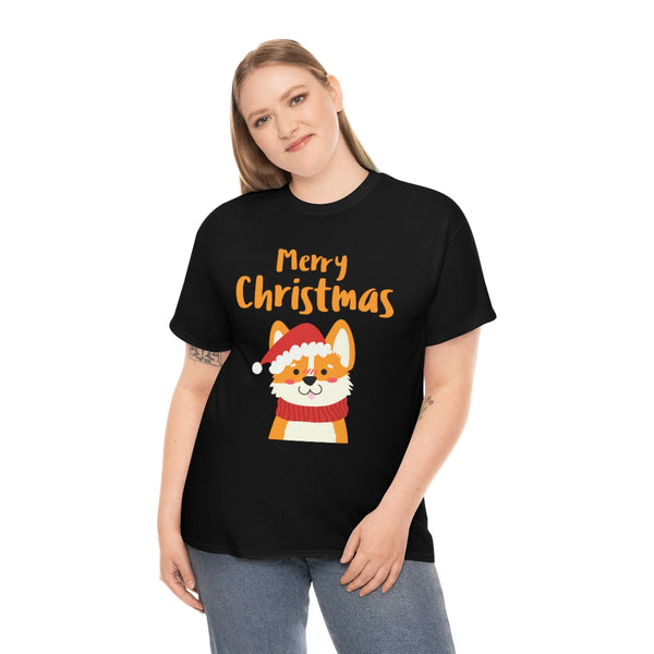 Funny Santa Dog Christmas Shirt Funny Plus Size Christmas Shirts for Women Plus Size Funny Christmas Shirt