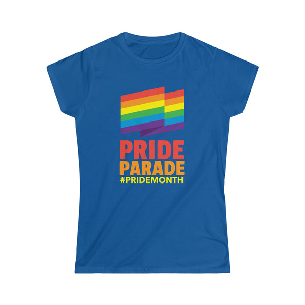 LGBTQ Pride Parade Lesbian Pride Day Transgender Rainbow Gay Shirts for Women