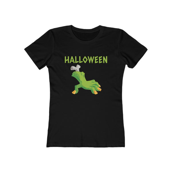 Green Hand Halloween Tshirts Women Funny Hand Womens Halloween Shirts Halloween Clothes for Women