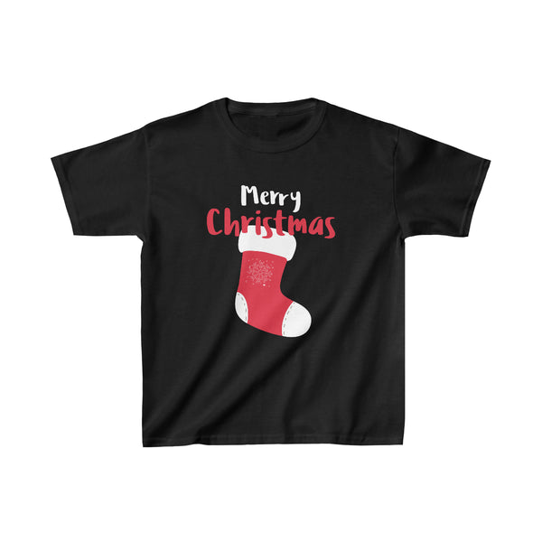 Christmas Stocking Christmas Shirt Kids Christmas Shirts Funny Christmas TShirts for Girls Christmas Gift