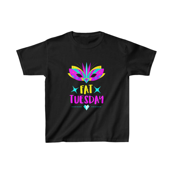 Fat Tuesday Mask Mardi Gras Shirts for Girls Fat Tuesday Shirts New Orleans Mardi Gras Outfit for Girls