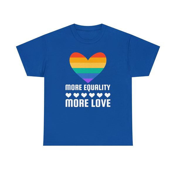 LGBT More Equality More Love LGBTQ Gay Lesbian Bisexual Plus Size Clothing for Women