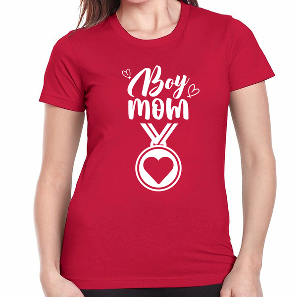 Boy Mom Shirt Mama Shirts for Women Mothers Day Shirt Mom Shirt