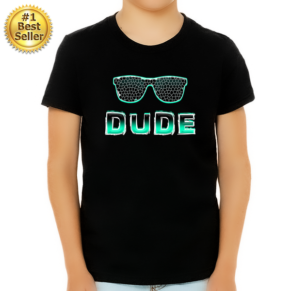 Perfect Dude Shirts for Youth Boys Kids - Perfect Dude Shirt - Pound It Noggin Dude T-Shirt