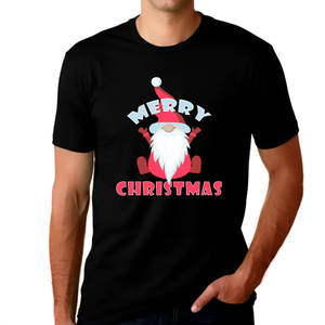 Funny Christmas Shirts for Men Funny Christmas Outfits for Men Funny Gnome Merry Christmas Shirt