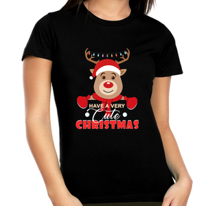 Cute Plus Size Christmas Pajamas for Women Christmas Clothes Family Christmas Shirts Christmas Shirt