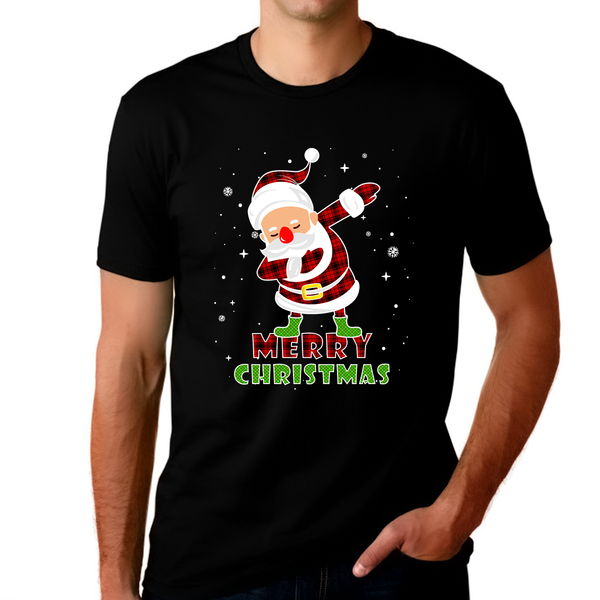 Funny Christmas Shirts for Men Fun Matching Christmas Clothes Mens Christmas Shirt Plaid  Shirt