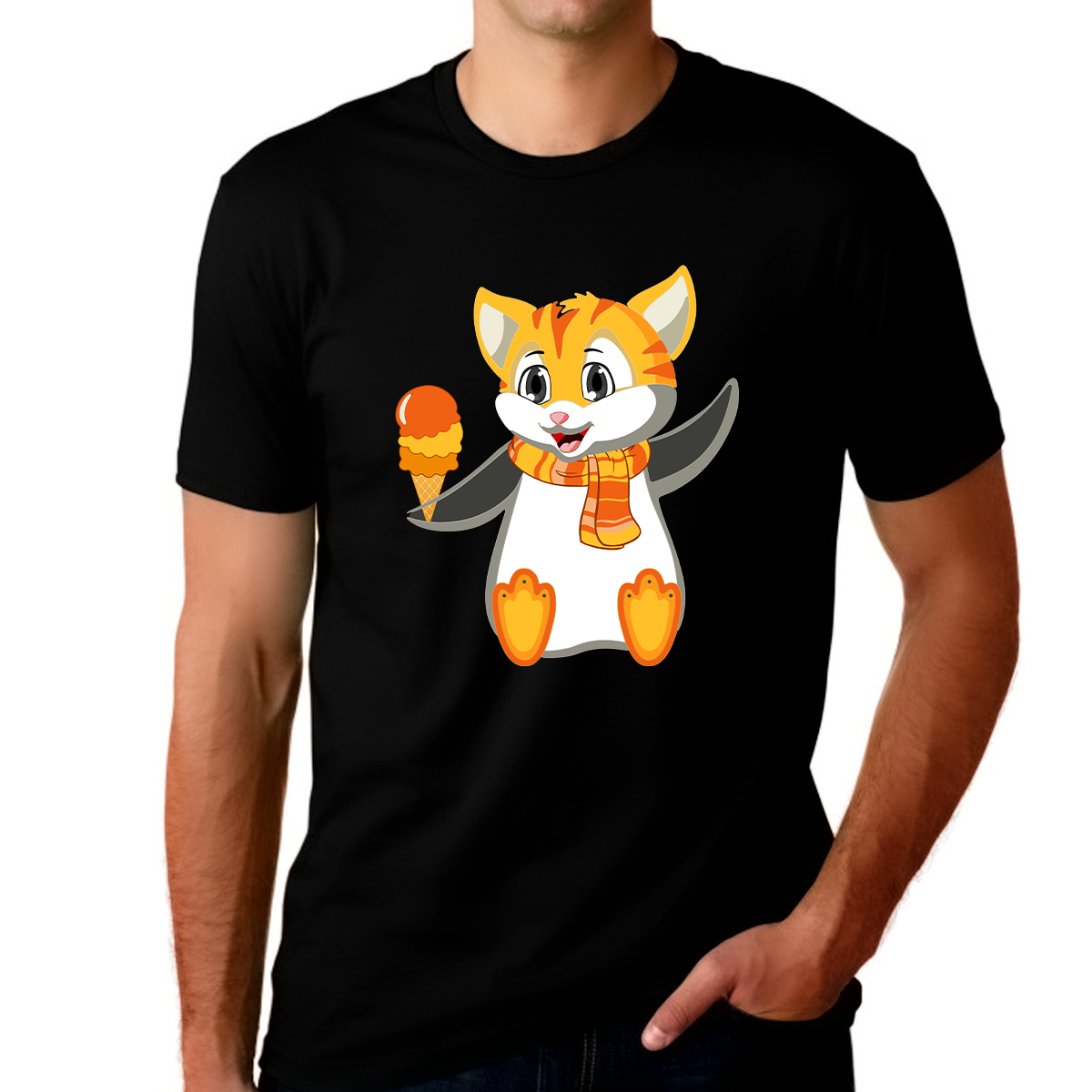 Cute Cat Shirt - Cat Dad Shirt - Cat Shirts for Men Cat Dad Gifts for Men Cat Lover Shirts - Fire Fit Designs