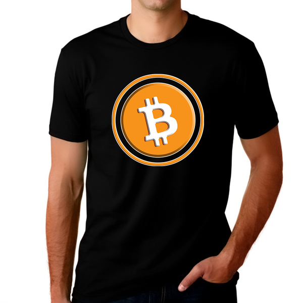 Bitcoin Shirt for Men Bitcoin Logo Crypto Shirt Cryptocurrency Bitcoin Gift BTC Bitcoin Graphic Tees