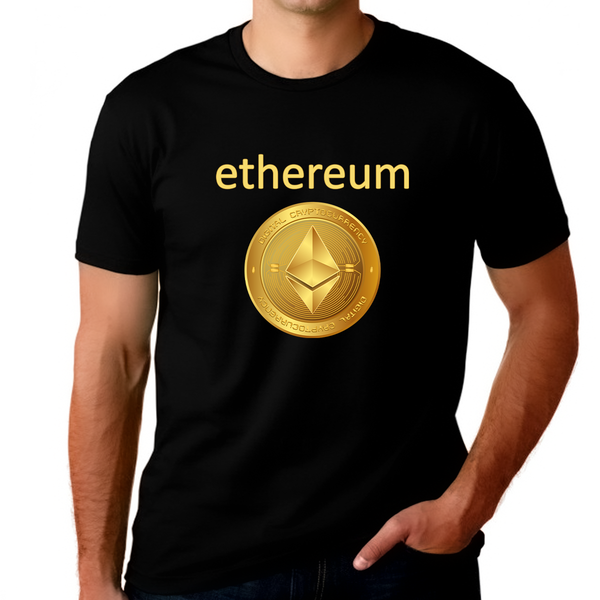 Crypto Shirt for Men Plus Size Ethereum Shirt Crypto Shirts Crypto Ethereum Gift Ethereum Shirt