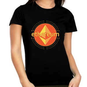 Crypto Shirts for Women Plus Size Ethereum Shirt Cryptocurrency Crypto Shirt Crypto Ethereum Shirt