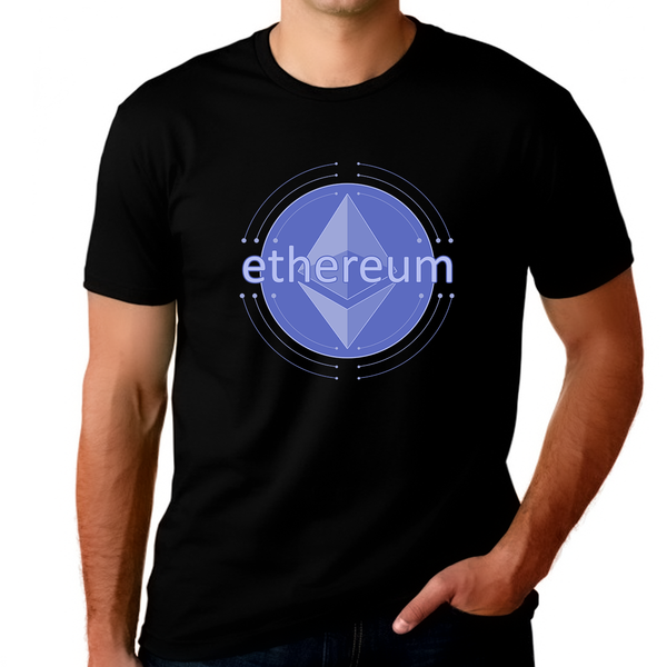 Big and Tall Ethereum Shirts for Men Ethereum Shirt Crypto Shirt Ethereum Cryptocurrency Ethereum Shirt