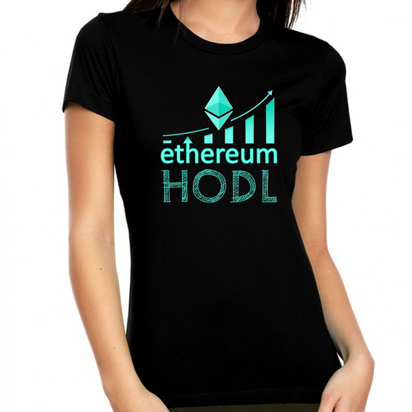Ethereum Shirts for Women Crypto Gifts Ethereum Shirt Crypto Shirt Hodl Shirt Crypto Gifts Ethereum Shirt