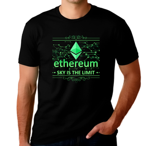 Plus Size Ethereum Shirts for Men Ethereum Shirt Crypto Shirt Ethereum No Limit ETH Ethereum Shirt