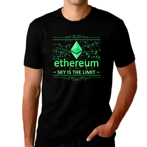 Crypto Shirt for Men Crypto Gifts Ethereum Shirt Crypto Shirt Ethereum No Limit ETH Ethereum Shirt