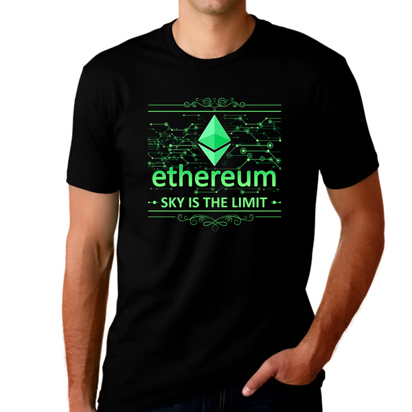 Crypto Shirt for Men Crypto Gifts Ethereum Shirt Crypto Shirt Ethereum No Limit ETH Ethereum Shirt