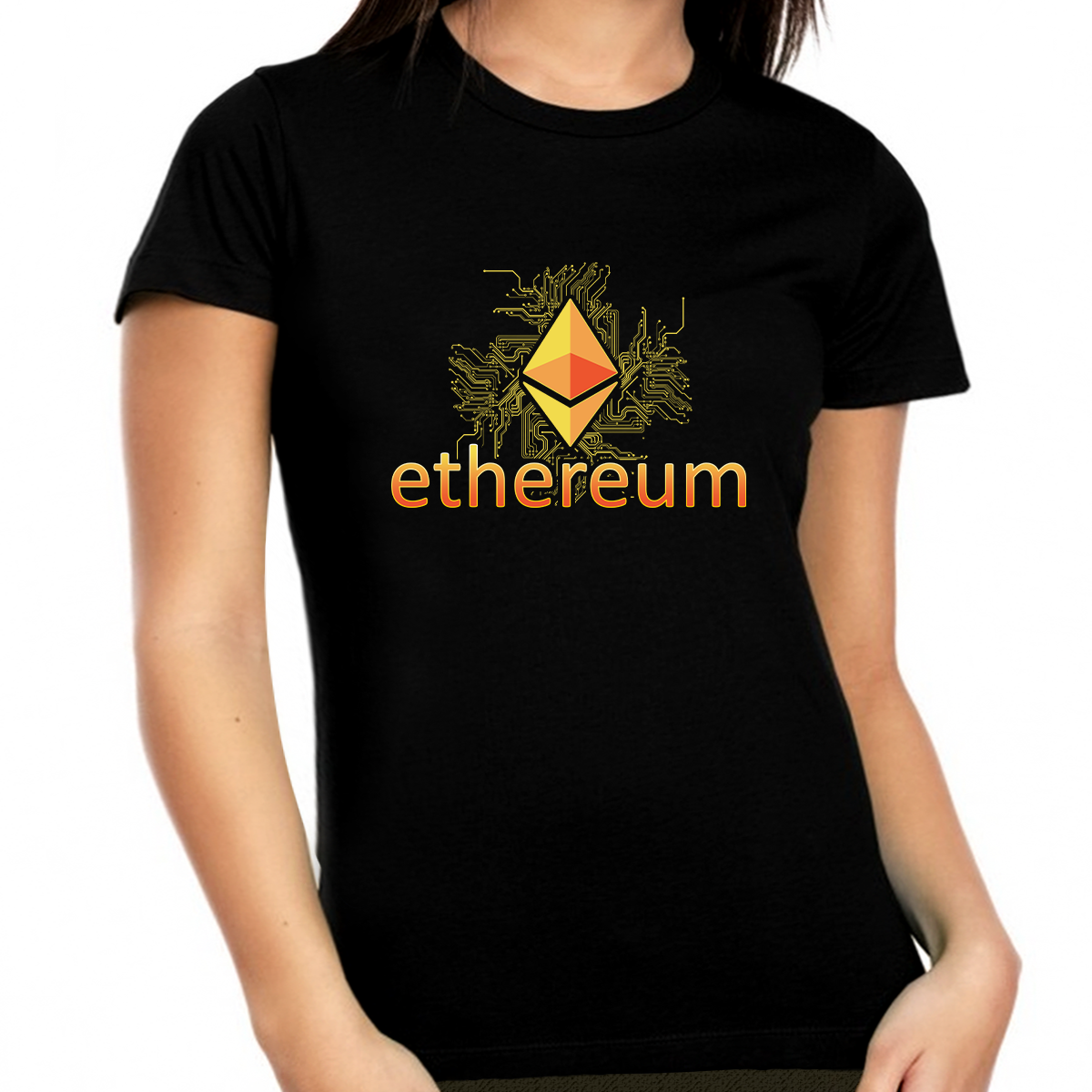 Plus Size Crypto Shirts for Women Ethereum Shirt Blockchain Shirt ETH Crypto Shirt Ethereum Shirt