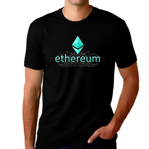 Crypto Shirt for Men Crypto Gifts Ethereum Shirt Crypto Shirt Digital Cryptocurrency Ethereum Shirt