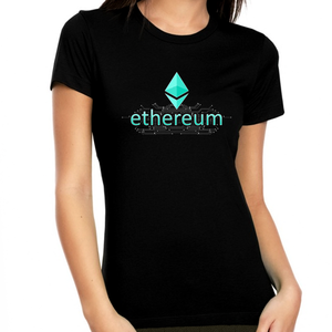 Crypto Shirts for Women Crypto Gifts Ethereum Shirt Crypto Shirt Digital Cryptocurrency Ethereum Shirt