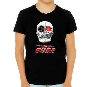 Your Typical Gamer Gifts for BOYS YOUTH - Gamer Shirt Gaming Gifts Cyber Dude Typical Gamer Merch - Fire Fit Designs