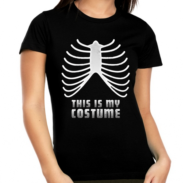 Halloween Shirts for Women Plus Size 1X 2X 3X 4X 5X Skeleton Shirt Funny Halloween Shirts for Women