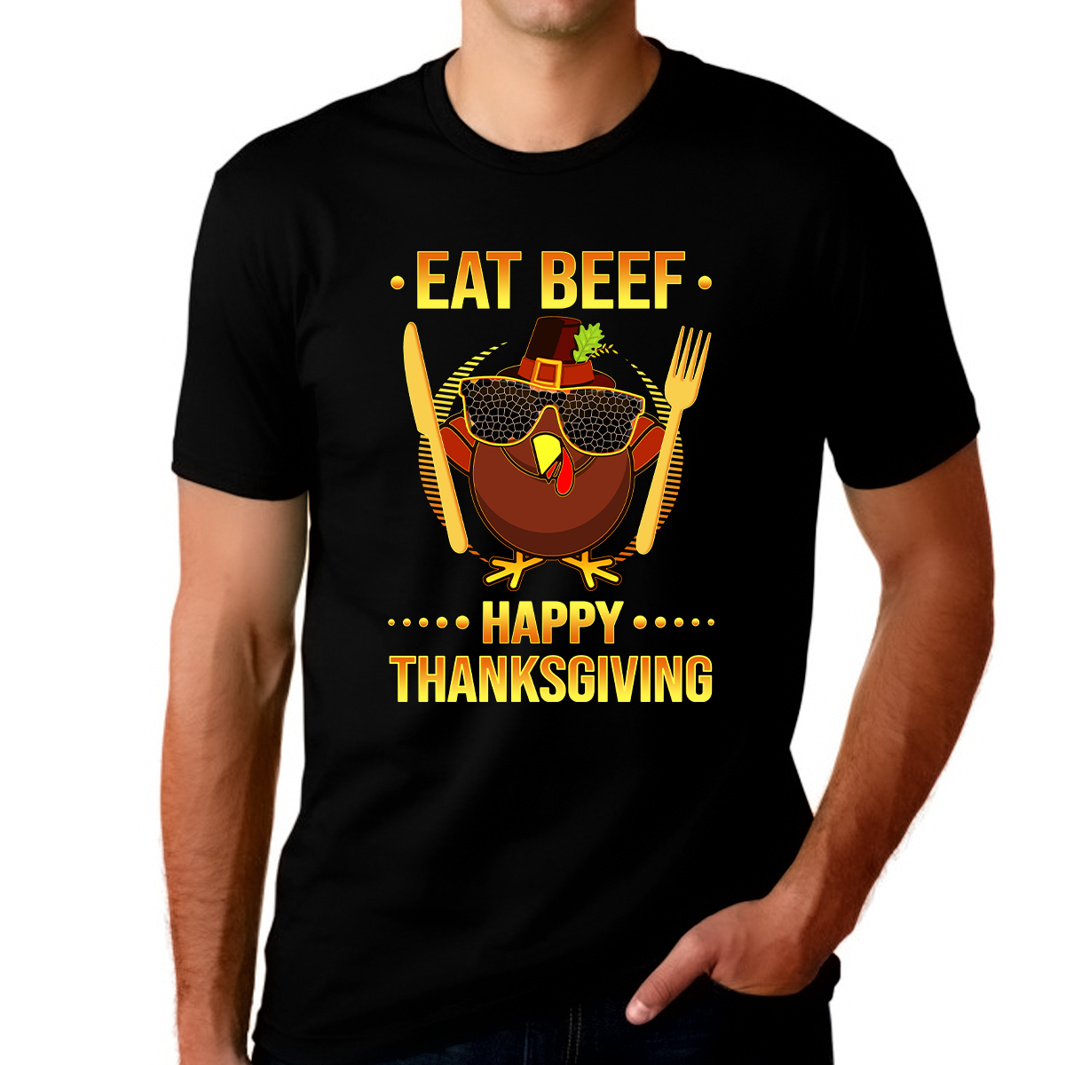 Funny Thanksgiving Shirts for Men Beef Shirt Thanksgiving Shirt Funny Turkey Shirt Fall Shirts