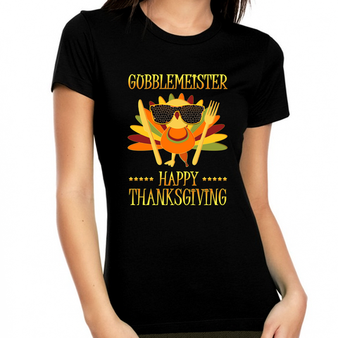 Cute Thanksgiving Shirts for Women Gobble Turkey Shirt for Women Thanksgiving Shirt Fall Shirts