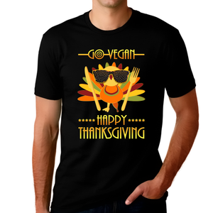 Funny Thanksgiving Shirts for Men Vegan Shirt Thanksgiving Shirt Cool Thanksgiving Shirts Fall Shirts