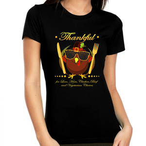 Funny Thanksgiving Shirts for Women Thanksgiving Thankful Shirt for Women Thanksgiving Outfit Fall Shirts