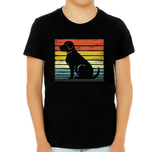 Vintage Dog Shirt - Dog Shirts for Boys - Dog Gifts for Boys - Kids Dog Lover Shirts - Fire Fit Designs