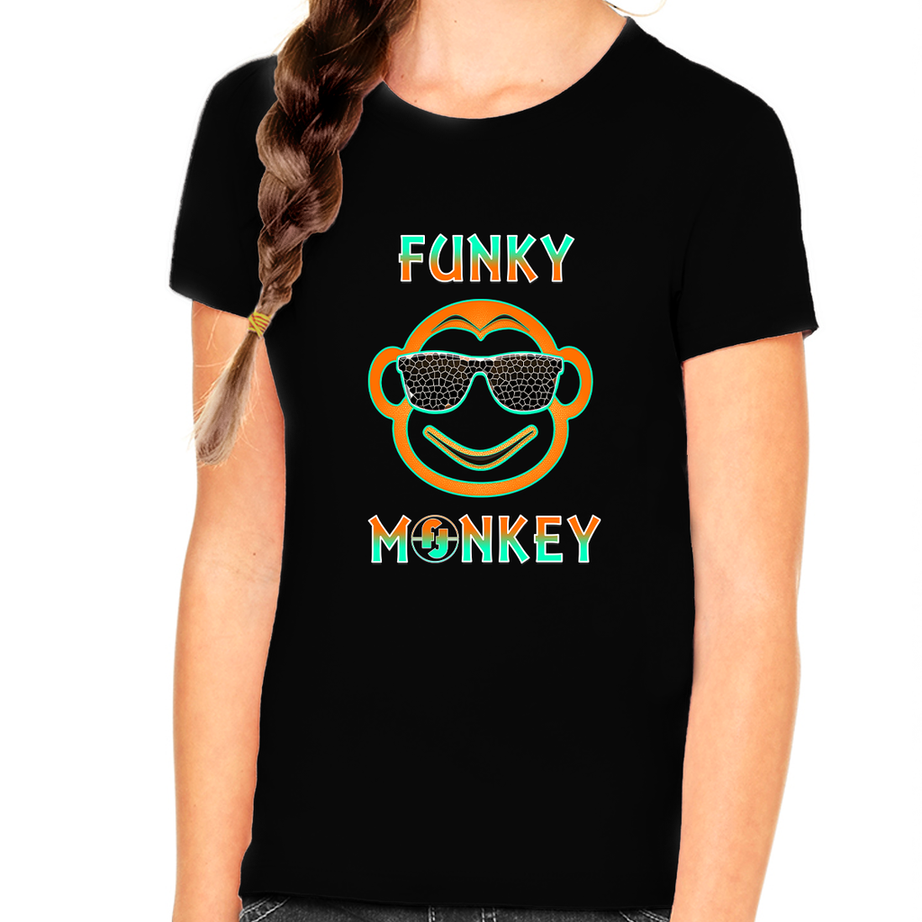 Funny T Shirts for GIRLS Funky Monkey Funny Shirts Girls Gamer