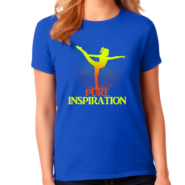 Girls Gymnastics Shirt - Gymnastics Gifts for Girls Gymnastics Clothes - Rhythmic Gymnastics Clothes - Fire Fit Designs