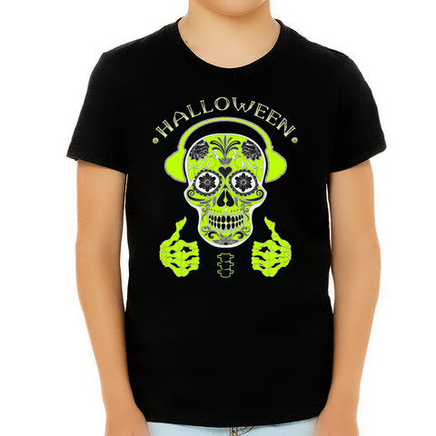 Skeleton Shirt Funny Halloween Shirts for Boys Funny Halloween Shirts for Kids Funny Skull Shirt